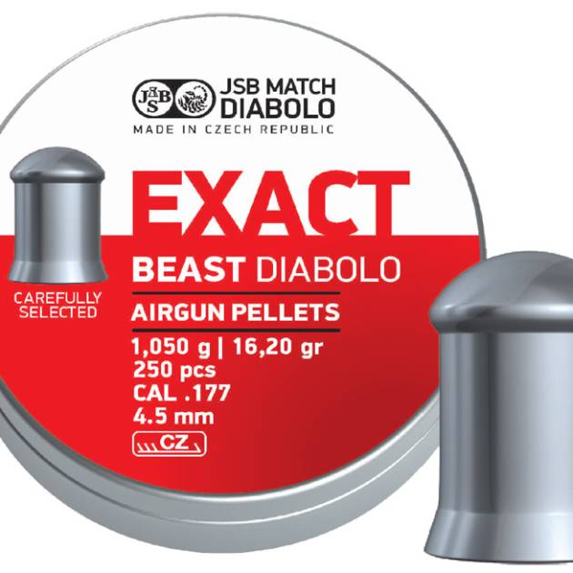 JSB EXACT Beaest diabolo 1.05 g. 250 pcs.
