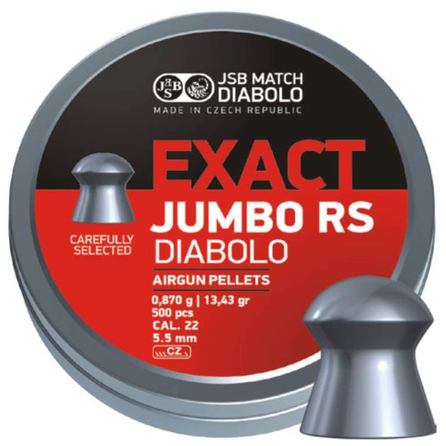 JSB EXACT Jumbo RS 5.52 0,87 g. 500 pcs.