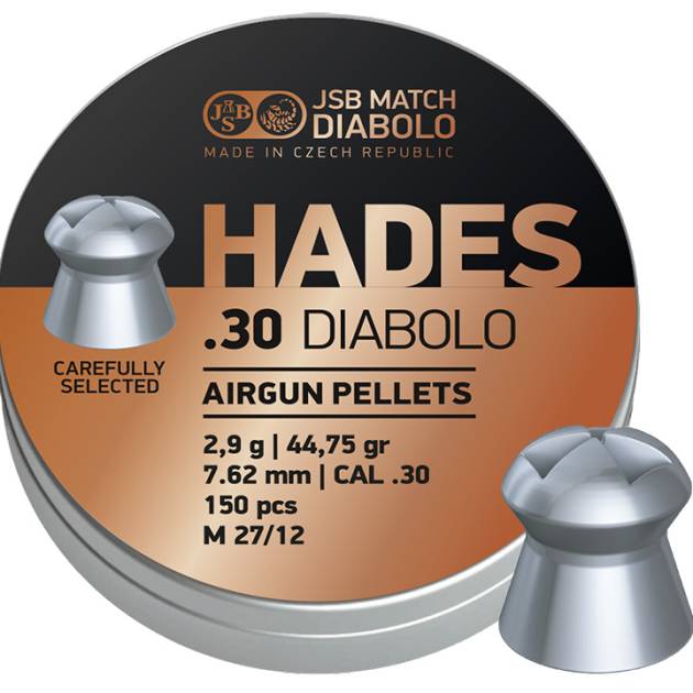 JSB HADES 7,62 (.30) 2,90 g. 150 pcs.