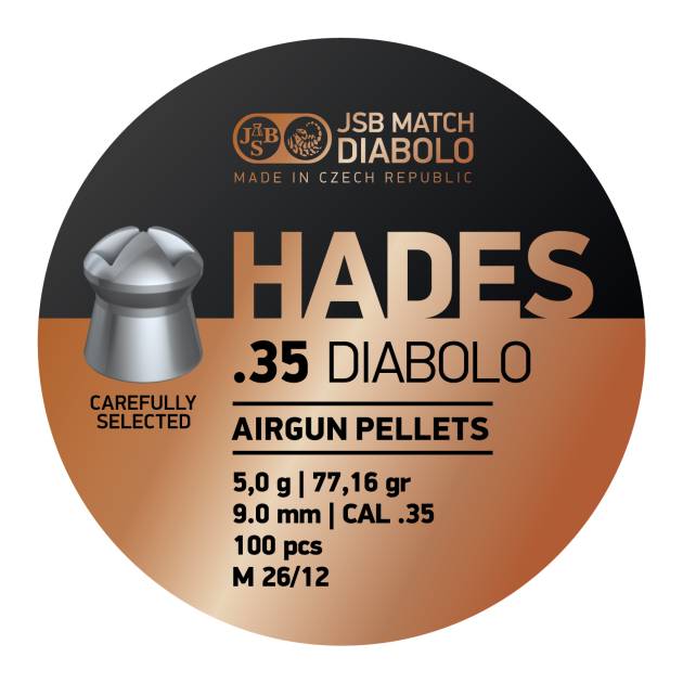 JSB HADES 9,00 (.35) 5,0 g. 100 pcs.