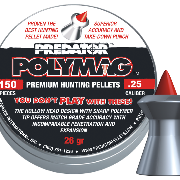 JSB POLIMAG 6,35 (.25) 150 pcs.