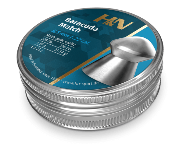 H&N Baracuda Match 5,51(.22) 1,37 g.200 pcs.