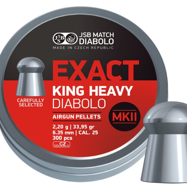 JSB EXACT King Heavy MK // 6.35 2,20 g. 300 pcs.