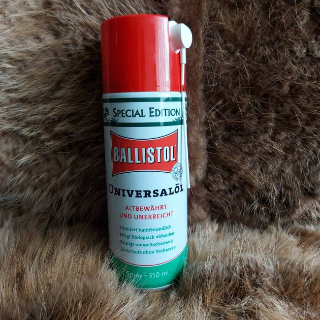 Ballistol 350 ml. Universāls ieroču tīrīšanas līdzeklis.