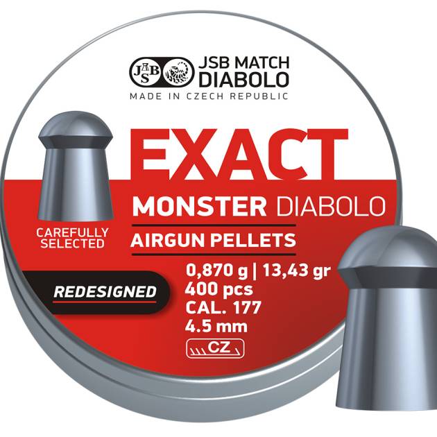 JSB Exact Monster RD 0.87 g. 400 pcs.